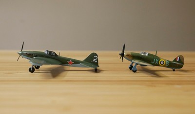plastic model planes
